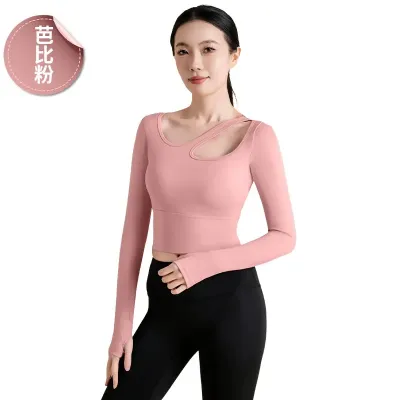 SPORTS AND FITNESS TOPS WITH CHEST PADS